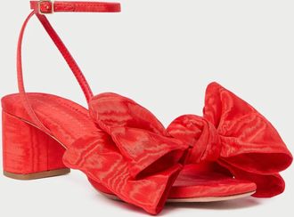 Loeffler Randall Womens Carmen Bow Sandal In Red