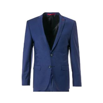 Roy Robson Blazers, male, Blue, Size: 2XL Stretch Tasmania Jacket Slim Fit