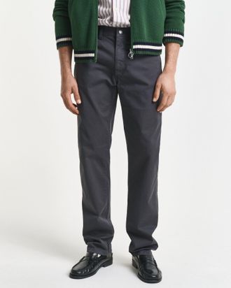 GANT Men Regular Fit Desert Jeans (29/32) ANTRACITE