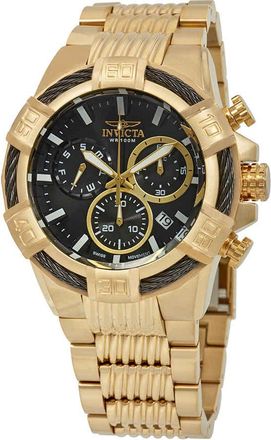 Invicta Bolt Chronograph Black Dial Mens Watch 25867