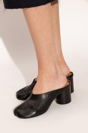 Maison Margiela Heeled Shoes With tabi Cut-out, Womens, Black