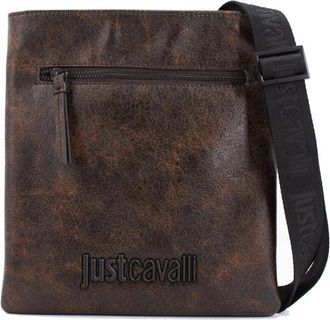 Just Cavalli Vintage Messenger Bags - Heren - Schoudertassen - Bruin - ONE Size - Tassen