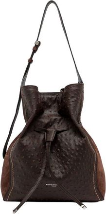 Gianni Chiarini Sienna - Dames - Schoudertassen - Bruin - ONE Size - Leer - Tassen