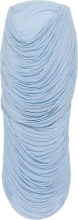 Magda Butrym Gonna midi drappeggiata - Blu