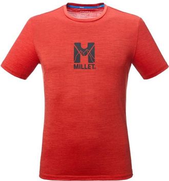 Millet Ubic Wool T-Shirt S/S T-Shirt f&uuml;r Herren | rot