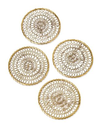 Tiramisu Set Of 4 Eternity Infinite Loop Coasters