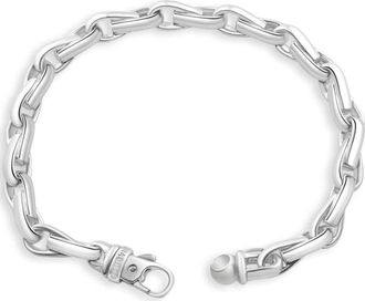 Pompeii3 Mens 14k Gold (60gram) or Platinum (94gram) 8mm Link Bracelet 9