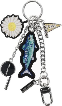 Marc Jacobs The Cluster Charm - unisex - Sleutelhangers & Tashangers - Grijs - ONE Size - Accessoires