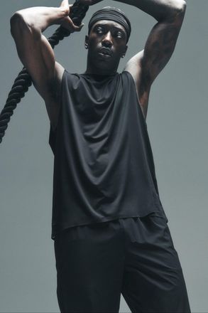 Alo | Idol Muscle Tank Top in Black, Size: Medium