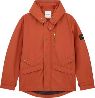 Lyle & Scott Herenjasje met kap (Oranje)