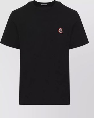 Moncler cotton jersey logo-patch t-shirt