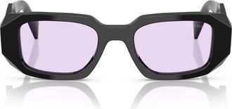 Prada 0pr 17ws Geometric Rectangular Frame Sunglasses