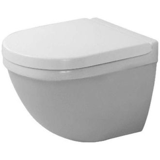 Duravit Inodoro Suspendido Starck 3 Compact Ti 360x485mm Esmalte Higi&eacute;nico Blanco