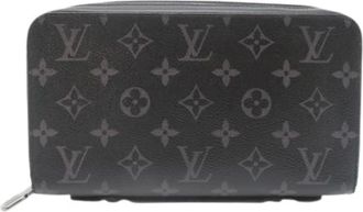 Louis Vuitton Pre-owned Wallets, male, Black, Size: ONE SIZE Pre-owned Vintage Clutch Bag