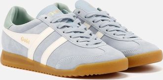 Gola Womens Gola Torpedo Suede Womens Air/Off White Trainers - Blue - Size: 8