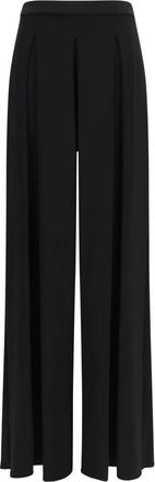 Max Mara Viscose Technical Jersey Broek - Dames - Broeken - Zwart - Maat: L Viscose