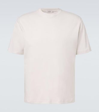 Agnona Cotton and silk jersey T-shirt