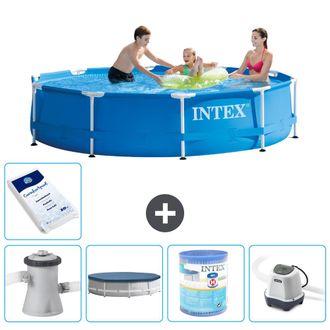 Intex Piscina Con Estructura Redonda - 305x76 Cm - 8-piezas S31648