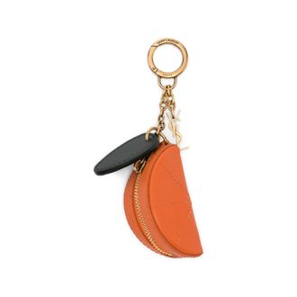 Saint Laurent Zip-detail Keyring