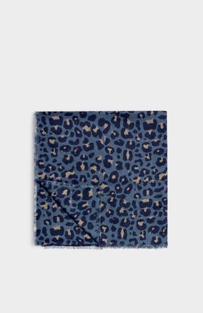 Katie Loxton Printed Scarf in Leopard at Nordstrom