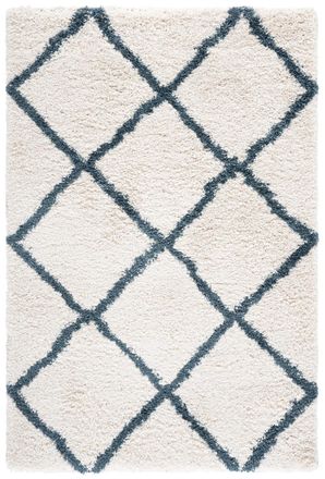 Safavieh Alfombra azul/beige 122 x 183 cm