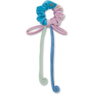 Lele Sadoughi The Met X Lele Klee Colorblocked Columns Scrunchie in Landscape Columns 999 at Nordstrom