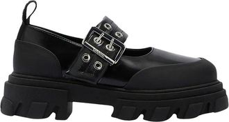 Ganni Cleated Ballerina Box Oleatex