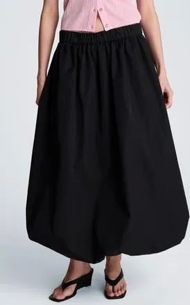 Kenneth Cole Bubble Midi Skirt in Black at Nordstrom Rack, Size X-Large
