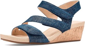 Vaneli Creola Womens Wedge Shoes Jeans Lino Prt : 8.5 M (B)
