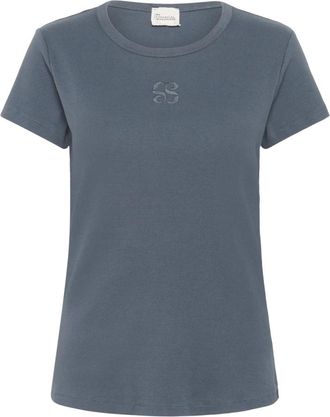 MY ESSENTIAL WARDROBE Mujer, Camisetas, Azul, Talla: XS