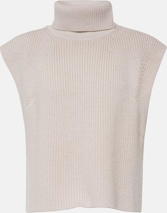 Isabel Marant Megan turtleneck wool sweater vest