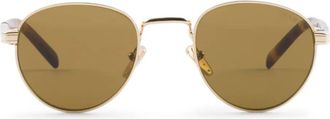 Prada Occhiali da sole tondi - Oro