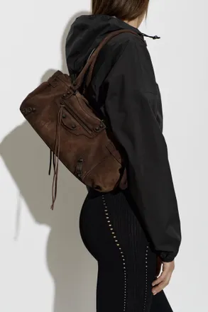 Balenciaga Bag Le City East West, Womens, Brown