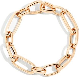 POMELLATO Iconica Extraslim Chain Bracelet in 18Krg at Nordstrom, Size Medium