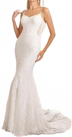 Casablanca Virginia Wedding Dress In White
