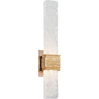 Hudson Valley Lighting Freeze Aplique De Pared 2 Luces Pan De Oro - Hudson Valley