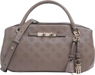 Guess Carmella Handtas - Dames - Tassen - Bruin - Maat: ONE Size Zijde