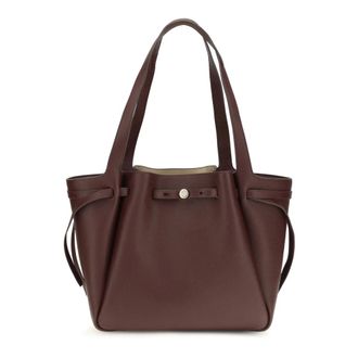 Tory Burch Romy Tote - Dames - Tassen - Bruin - Maat: ONE Size Leer