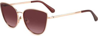Kate Spade New York Staci/G/S Asian Fit AU2/3X Womens Sunglasses Gold Size 56