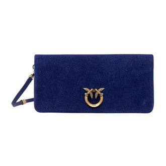 Pinko Click Soft Horizontal Classic - - Bags - Donna - Blu - ONE SIZE