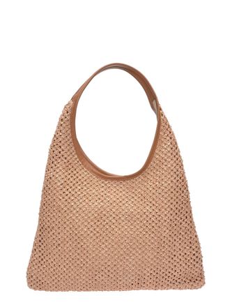 Luisa Vannini Brown Rundleer Tas