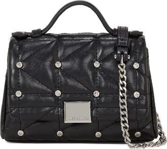 Karl Lagerfeld Pouch K/Kuilt con strass - Nero