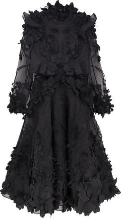 Zimmermann Hypnotic Applique Dress Long Dress