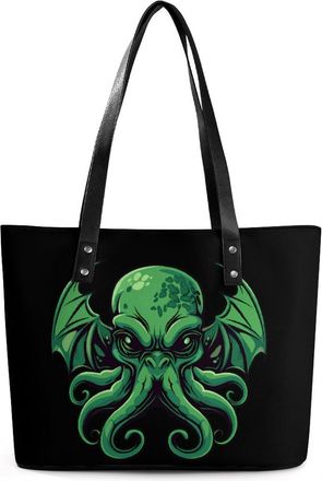 Generic Sea Monstercthulhues Tote Bags for Women Cute Shoulder Purses Handbags