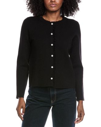 CeCe by Cynthia Steffe Cece Fringe Cardigan