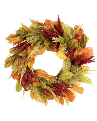 Creative Displays Inc. Handmade Fall Wreath With Hydrangeas & Antique Roses
