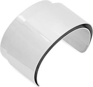 HMY Jewelry Stainless Steel Double Cuff Bracelet in Metallic at Nordstrom Rack