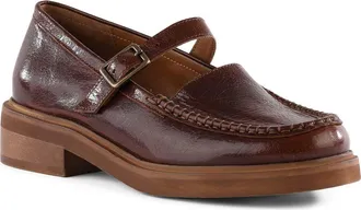 Seychelles Honeybunch II Leather Mary Jane Flat in Brown at Nordstrom, Size 6.5