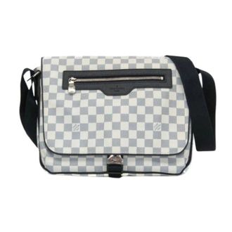 Louis Vuitton Pre-owned Cross Body Bags, male, White, Size: ONE SIZE Pre-owned Damier Coast Matchpoint Messenger