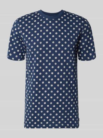 Scotch & Soda Regular Fit T-Shirt mit Rundhalsausschnitt in Marine, Gr&ouml;&szlig;e XXL